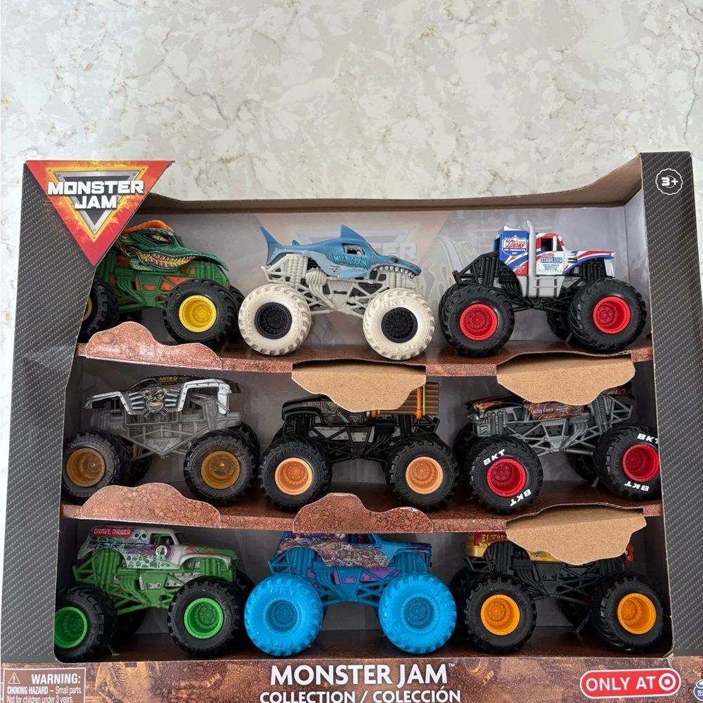 🎉1:64 Monster Jam Truck collection limited edition Die-Cast